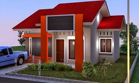 Detail Cat Rumah Warna Merah Dan Abu Abu Nomer 36