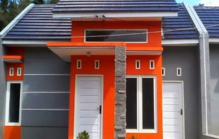 Detail Cat Rumah Warna Merah Dan Abu Abu Nomer 7