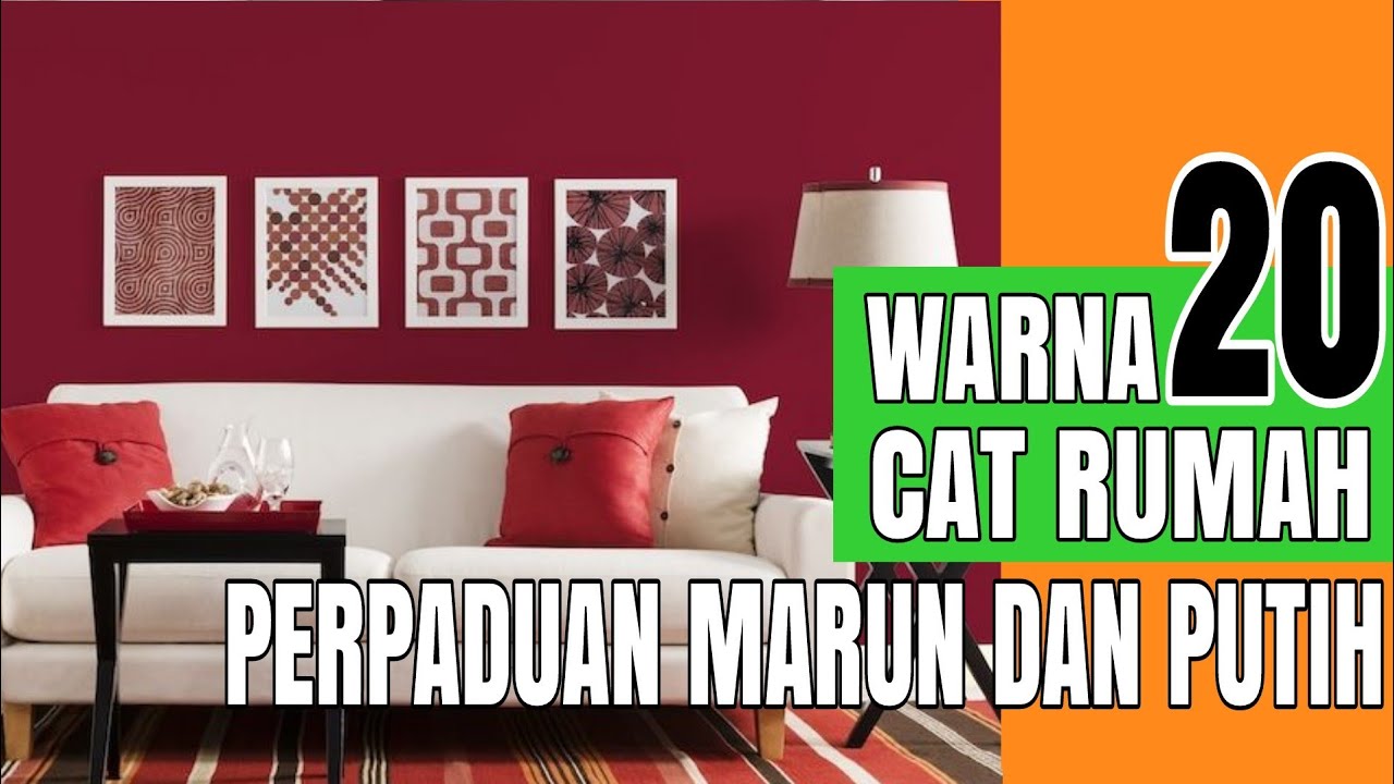 Detail Cat Rumah Warna Merah Maroon Nomer 14