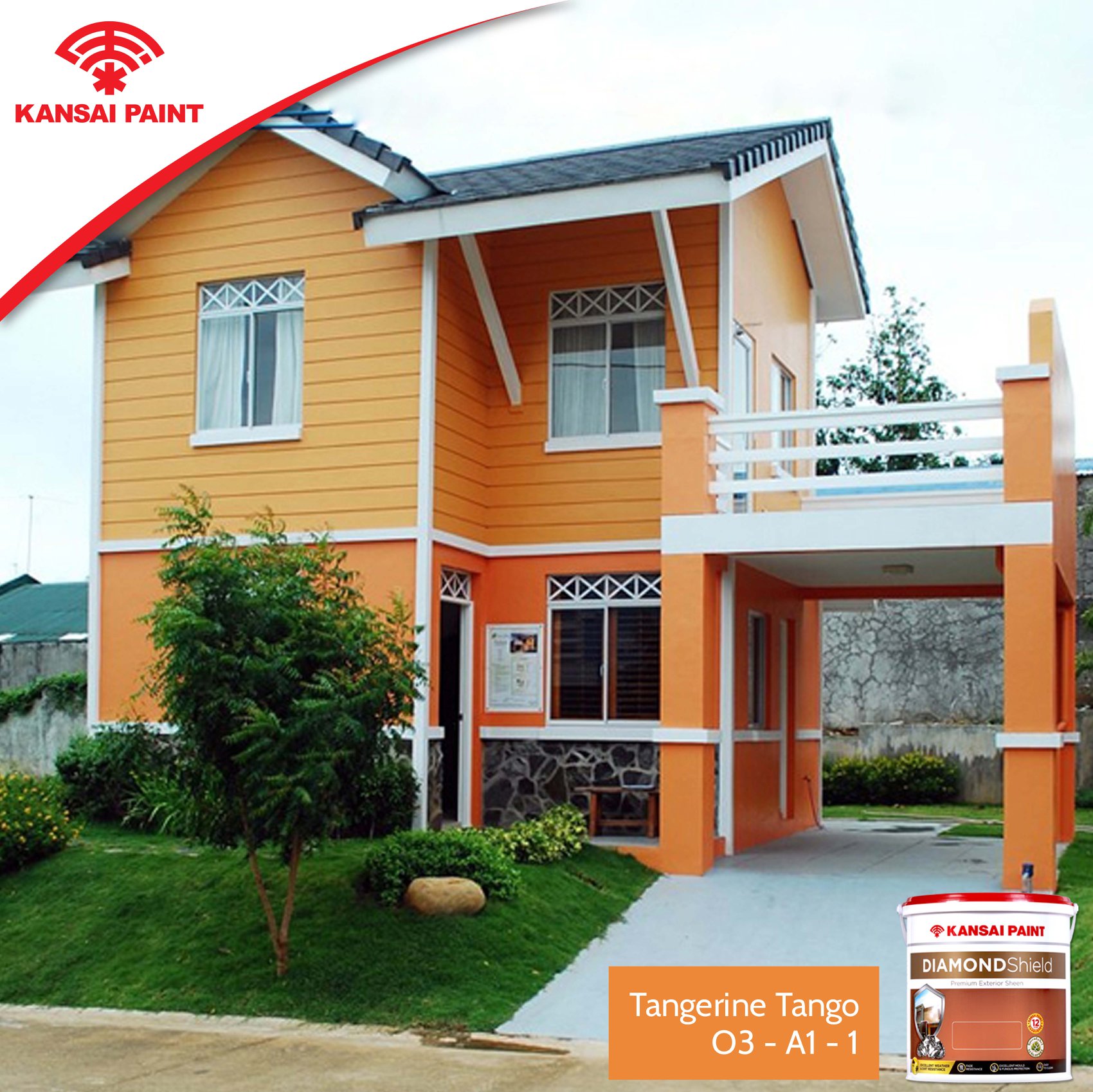 Detail Cat Rumah Warna Orange Nomer 54