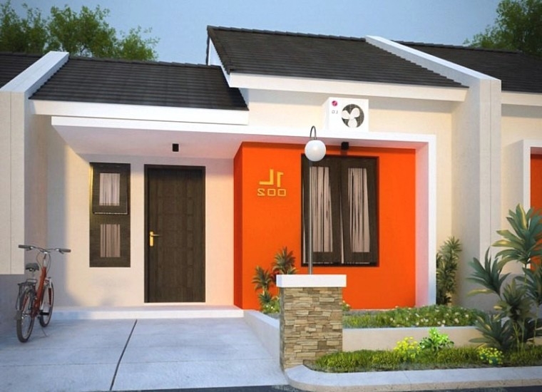 Detail Cat Rumah Warna Orange Tua Nomer 21