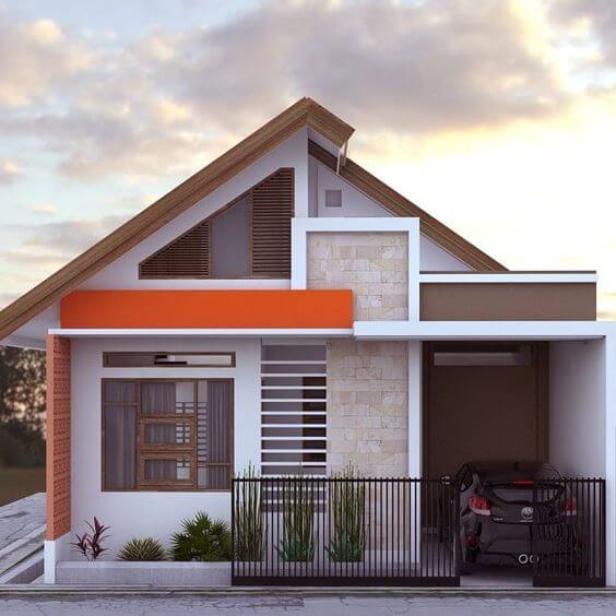 Detail Cat Rumah Warna Orange Tua Nomer 55