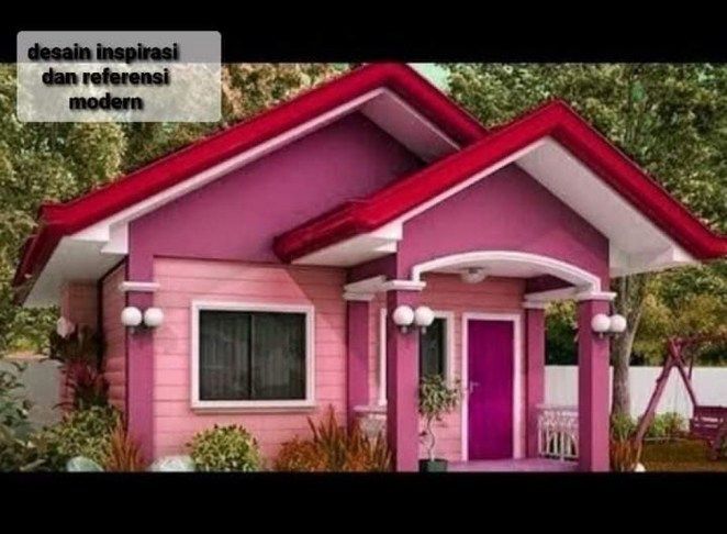 Detail Cat Rumah Warna Pink Magenta Nomer 41