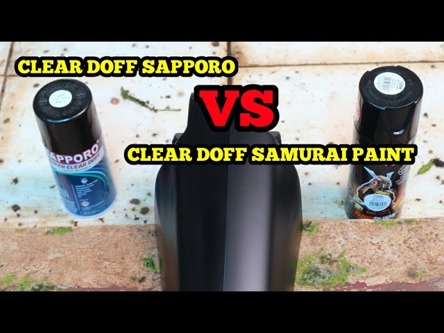 Detail Cat Samurai Hitam Doff Nomer 12