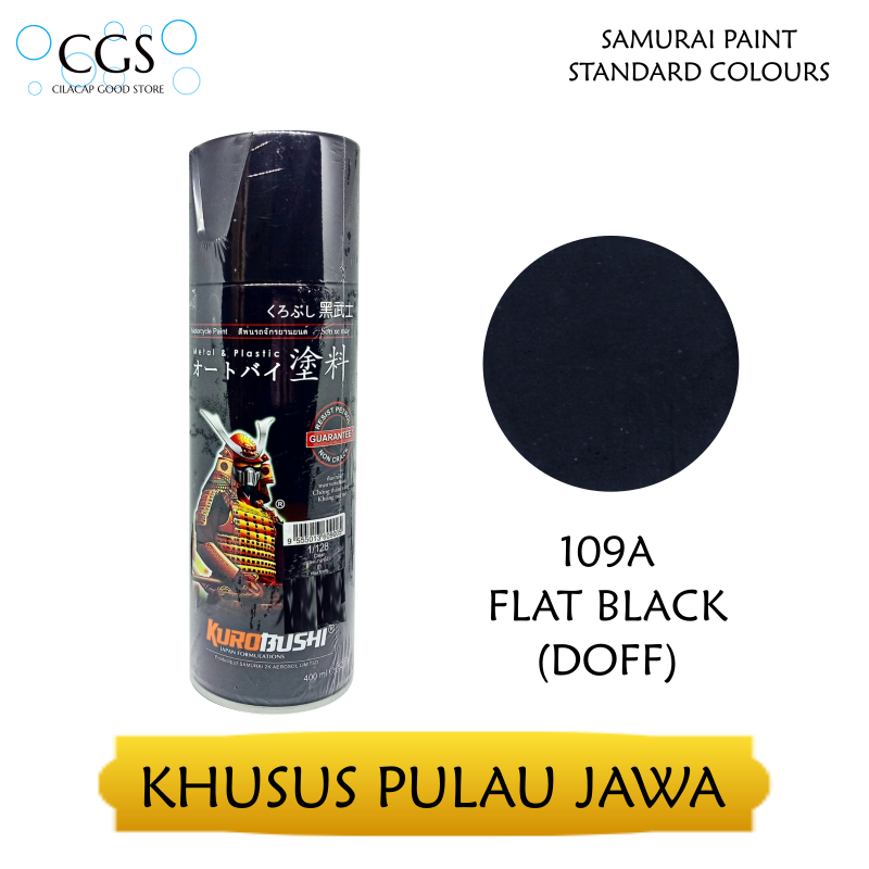 Detail Cat Samurai Hitam Doff Nomer 53