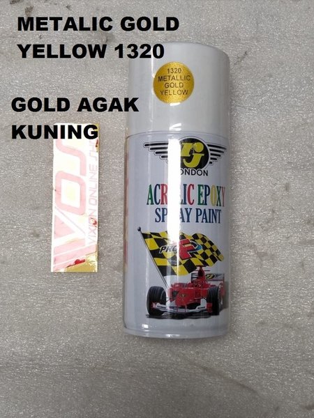 Detail Cat Semprot Warna Emas Nomer 22