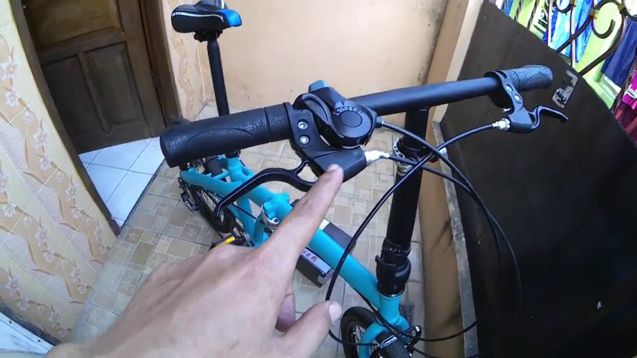 Detail Cat Sepeda Lipat Keren Nomer 40