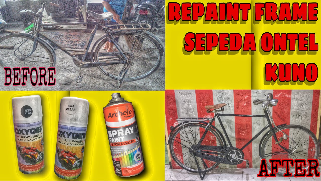 Detail Cat Sepeda Onthel Yang Bagus Nomer 15