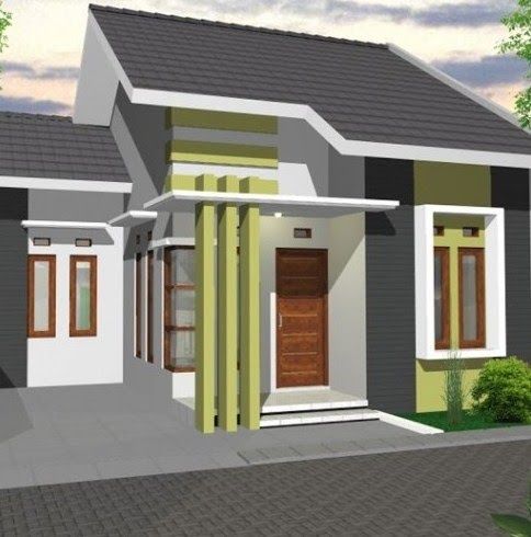 Detail Cat Tembok Depan Rumah Yang Bagus Nomer 31