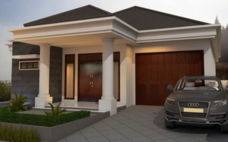 Detail Cat Tiang Rumah Nomer 26