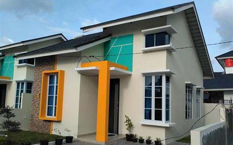 Detail Cat Tiang Rumah Minimalis Nomer 26