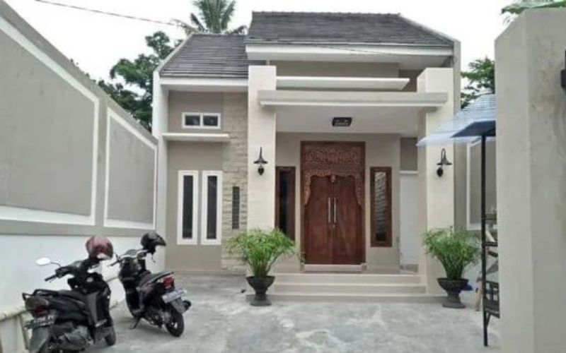 Detail Cat Tiang Rumah Yang Bagus Nomer 11