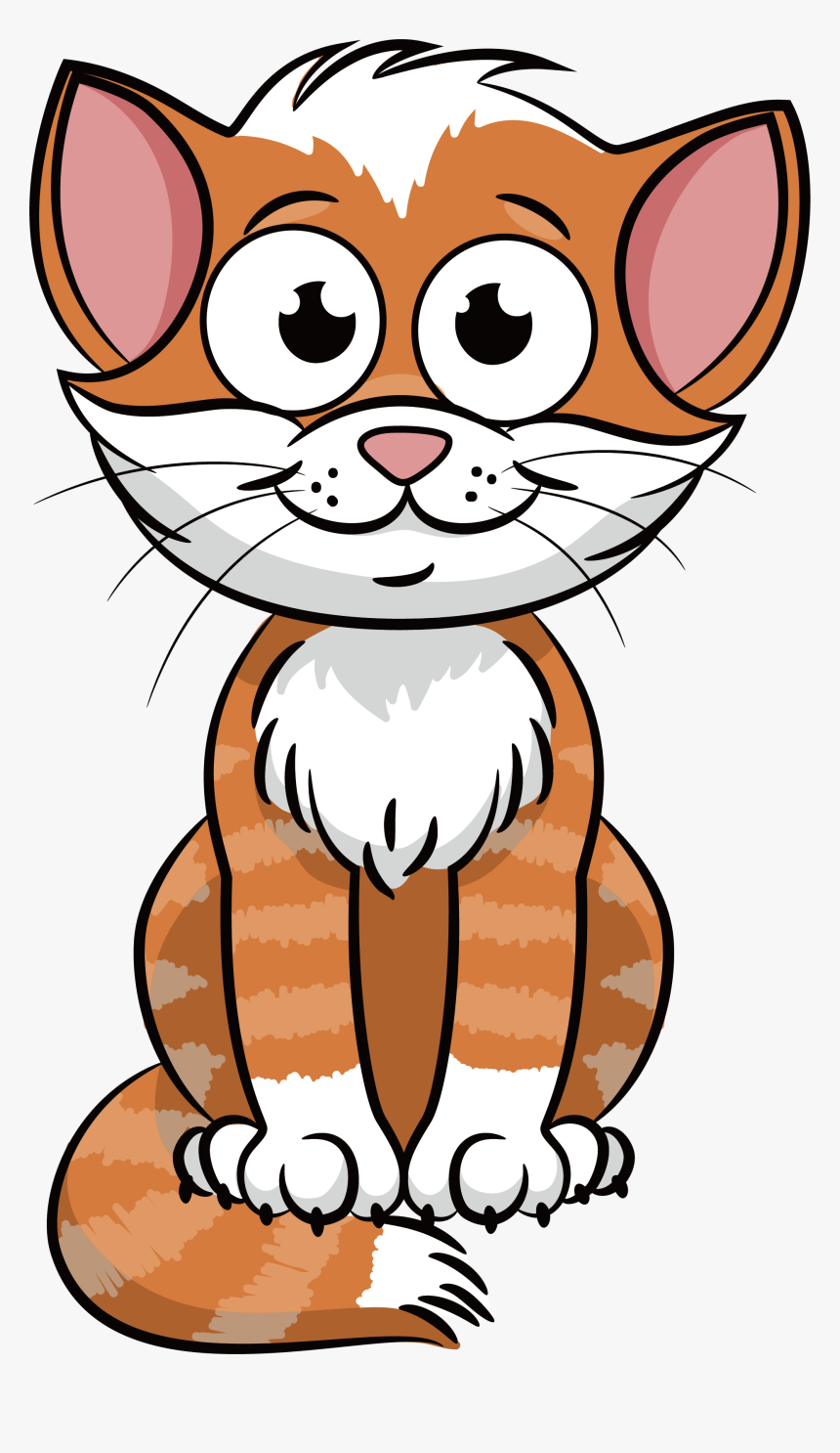 Detail Cat Vector Png Nomer 3