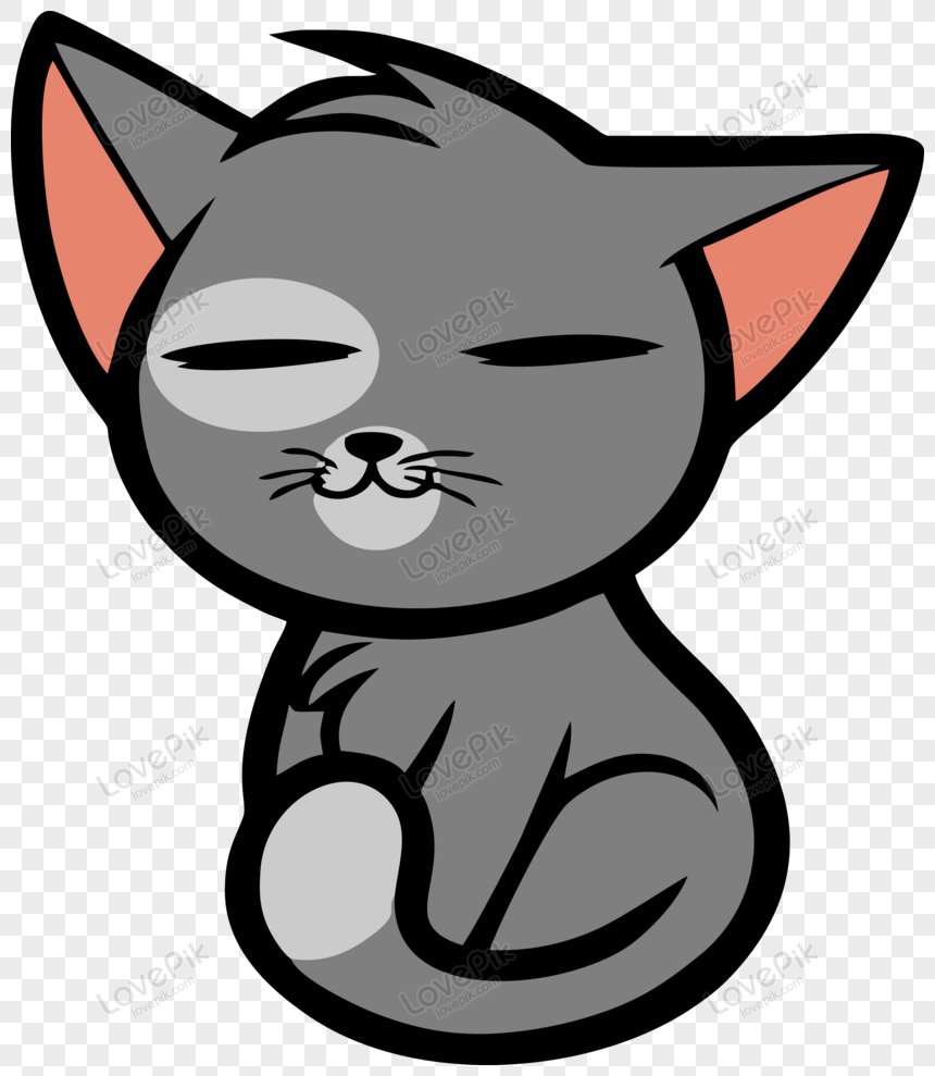 Detail Cat Vector Png Nomer 25