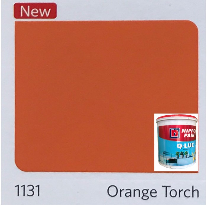 Detail Cat Warna Orange Nomer 24