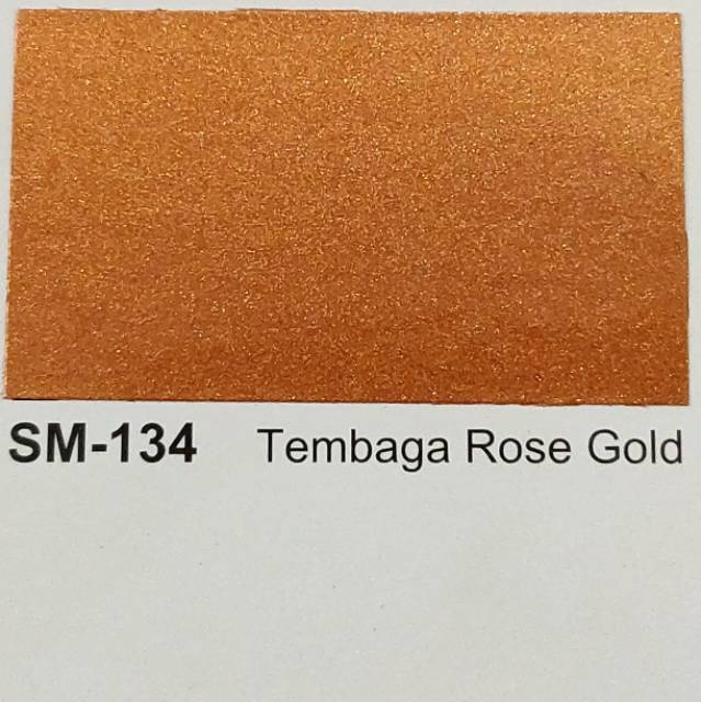 Detail Cat Warna Rose Gold Nomer 41