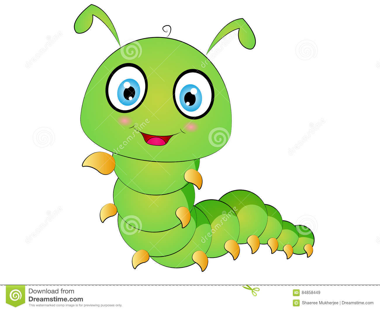 Detail Catapillar Clipart Nomer 20