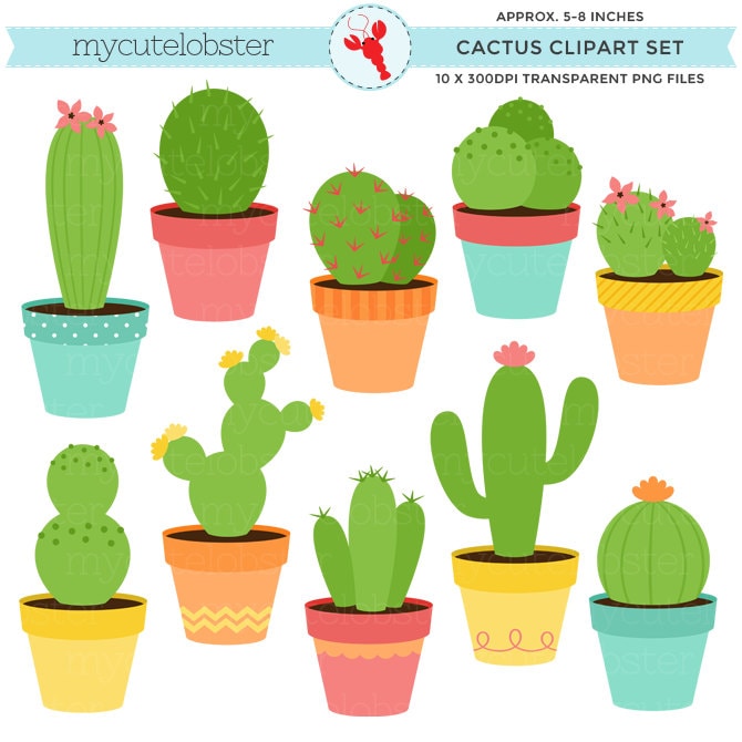 Detail Catcus Clipart Nomer 18