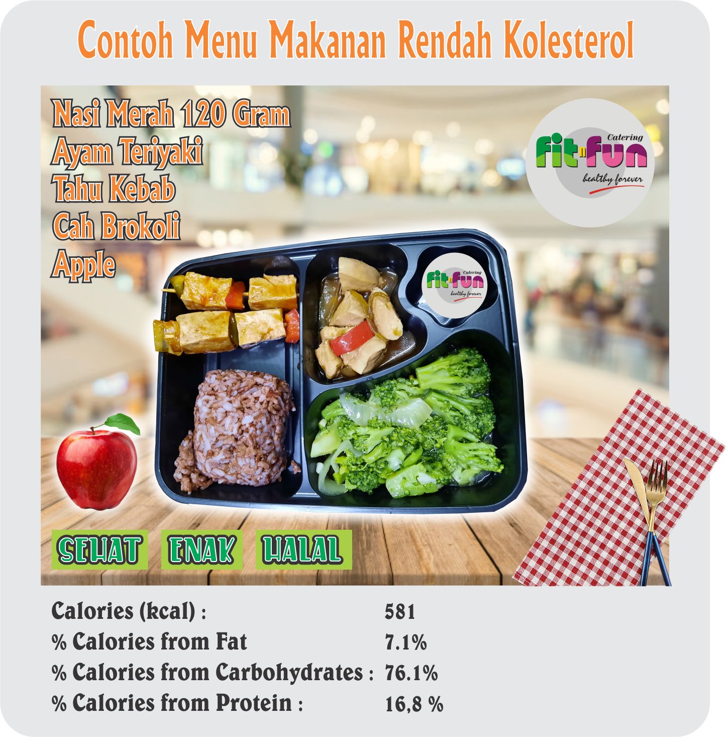 Detail Catering Diet Rumah Sakit Nomer 47