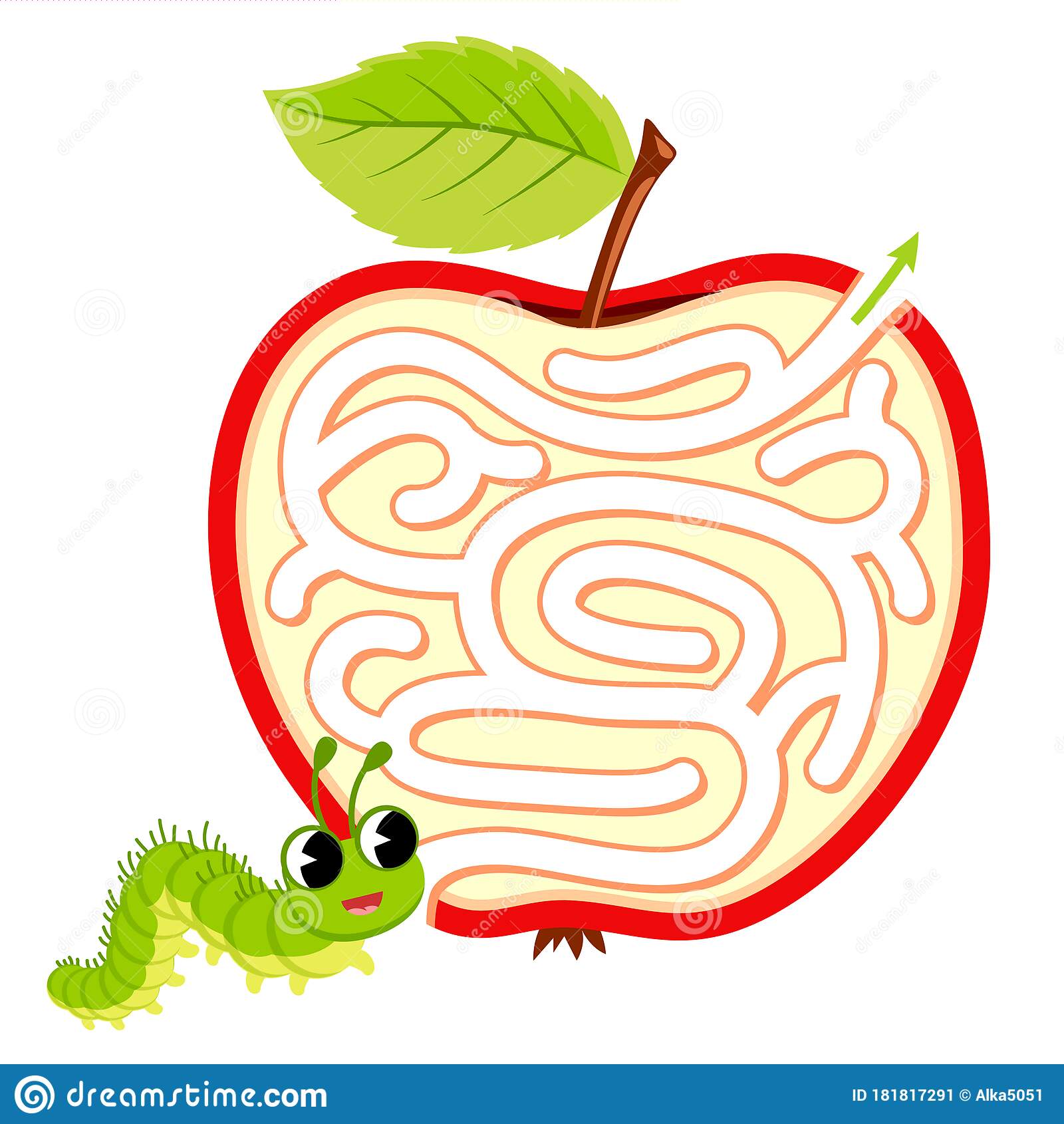 Detail Caterpillar Apple Leaf Game Nomer 8