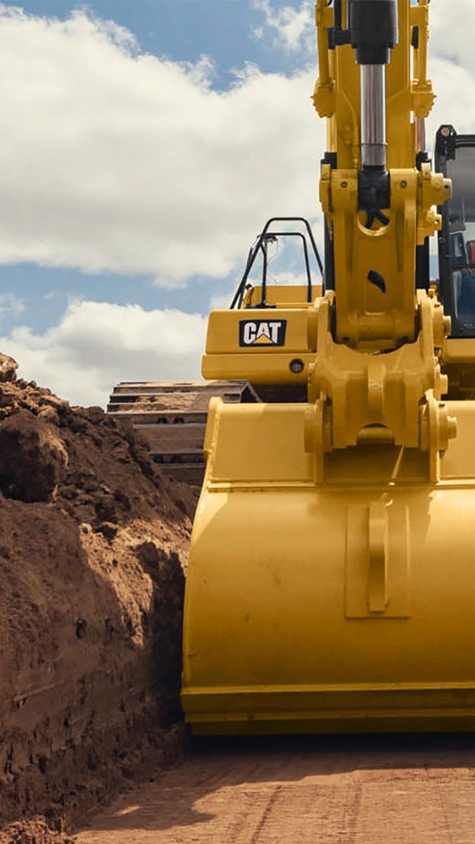 Detail Caterpillar Excavator Wallpaper Nomer 3