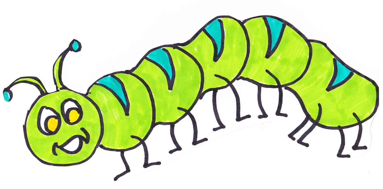 Detail Caterpillar Images Clip Art Nomer 37