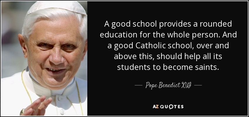 Detail Catholic Education Quotes Nomer 6