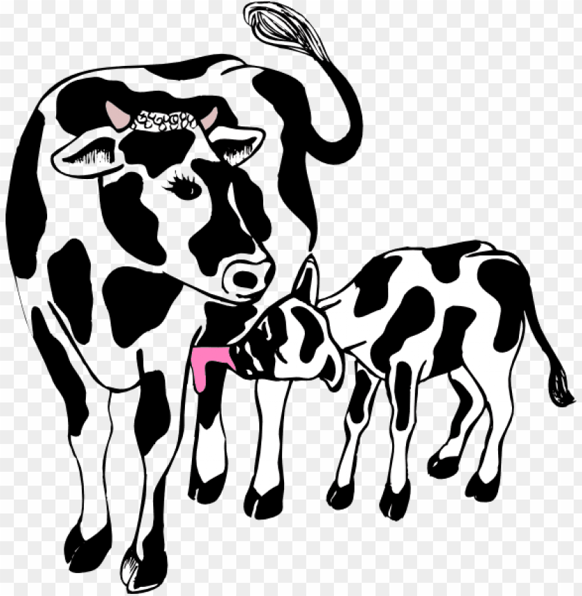 Detail Cattle Silhouette Clip Art Nomer 21