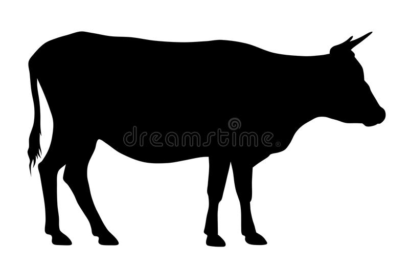 Detail Cattle Silhouette Clip Art Nomer 22