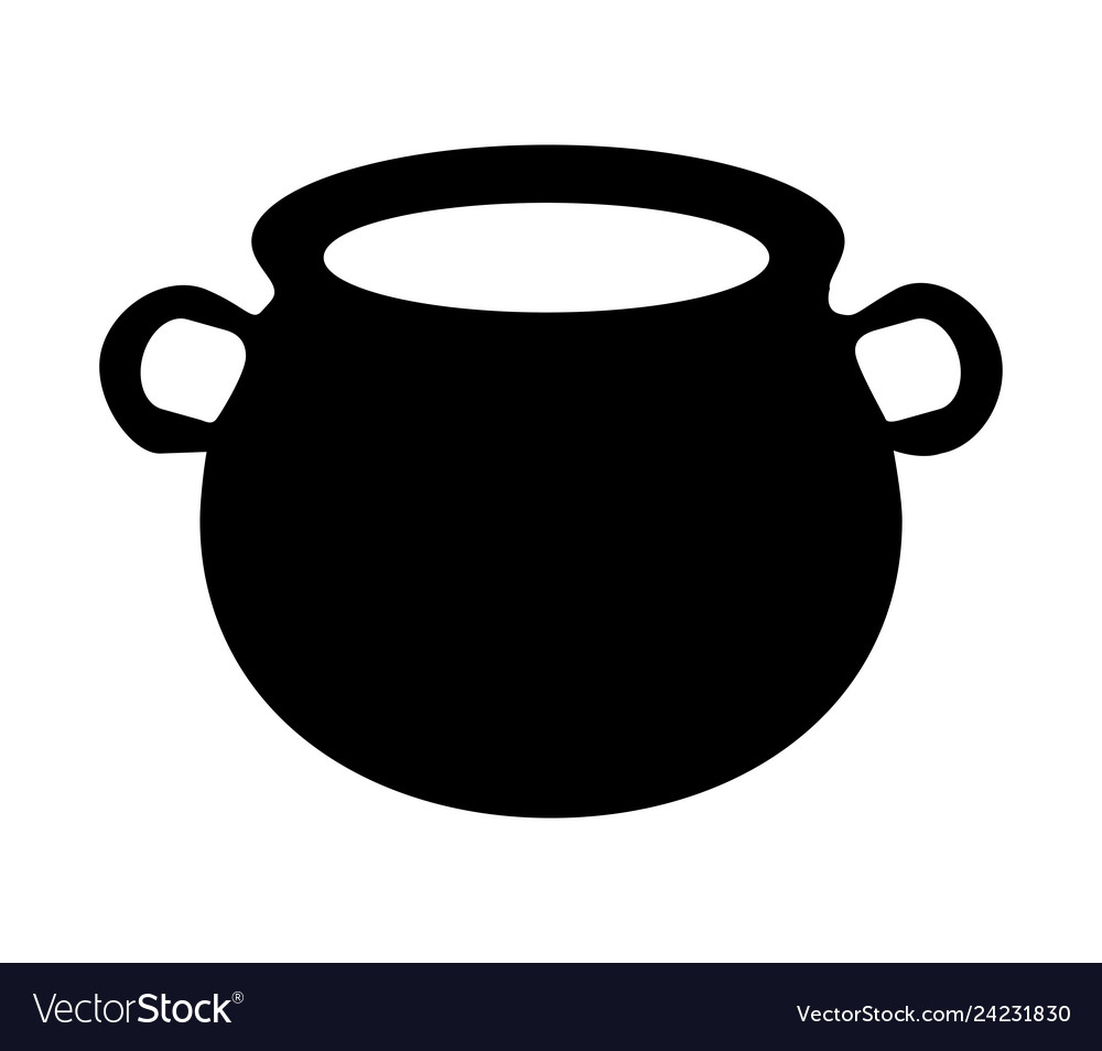 Detail Cauldron Clipart Black And White Nomer 41