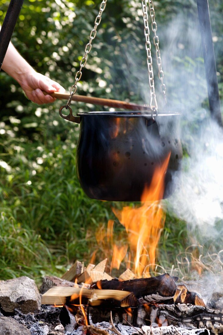 Detail Cauldron Over Fire Nomer 13