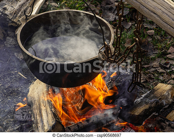 Detail Cauldron Over Fire Nomer 22