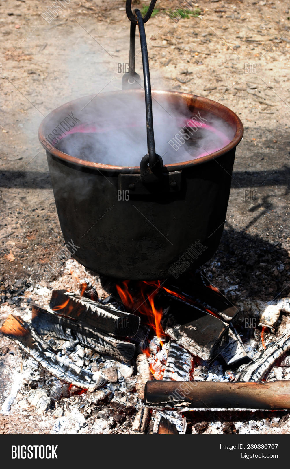 Detail Cauldron Over Fire Nomer 4