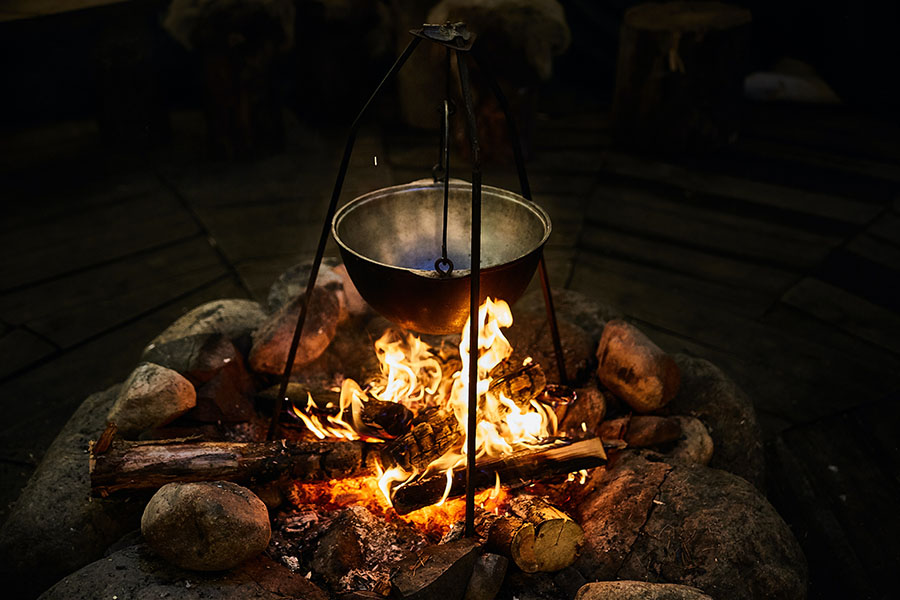Detail Cauldron Over Fire Nomer 36