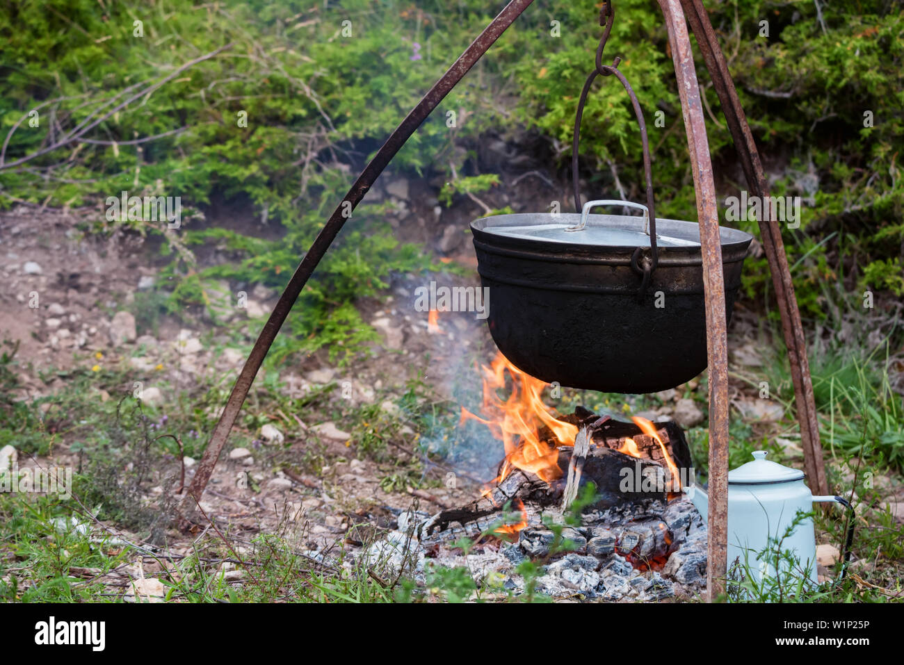 Detail Cauldron Over Fire Nomer 37