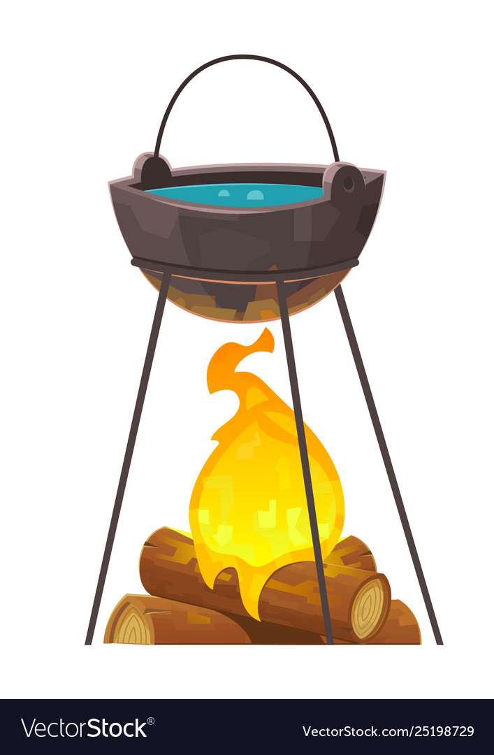 Detail Cauldron Over Fire Nomer 38