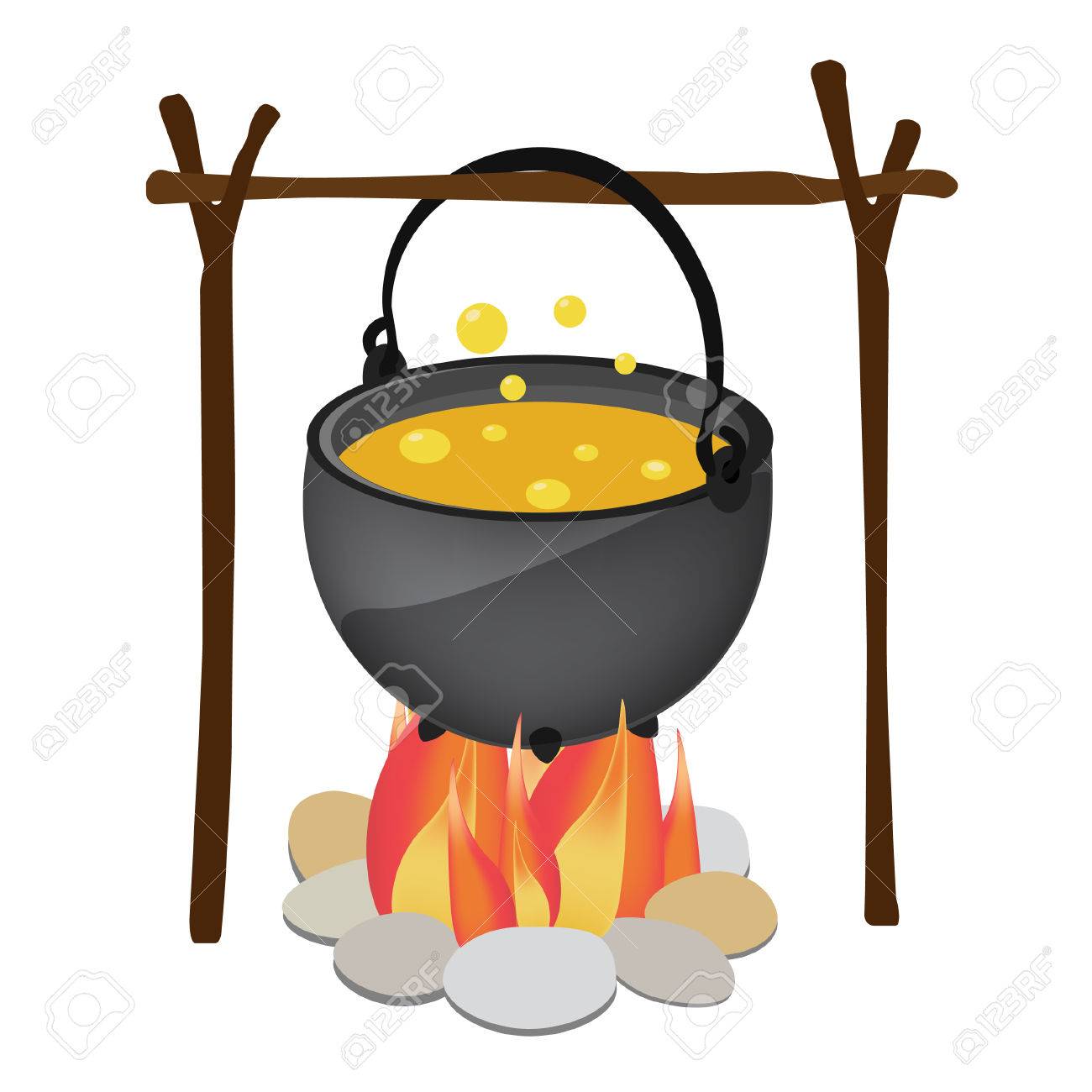Detail Cauldron Over Fire Nomer 39