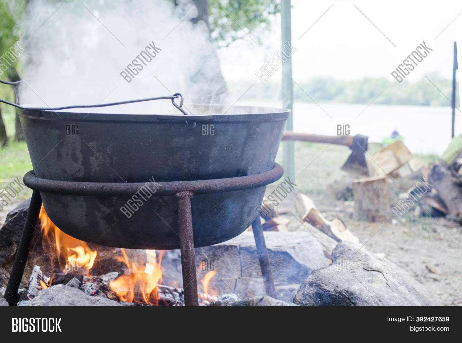 Detail Cauldron Over Fire Nomer 5
