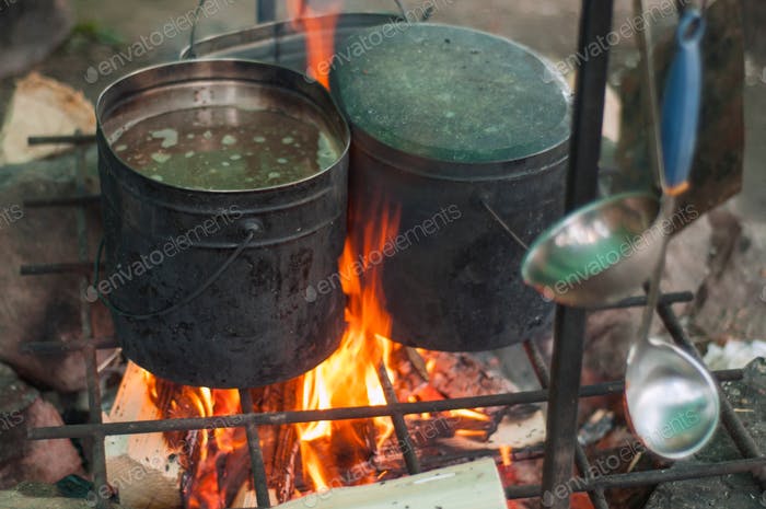 Detail Cauldron Over Fire Nomer 49