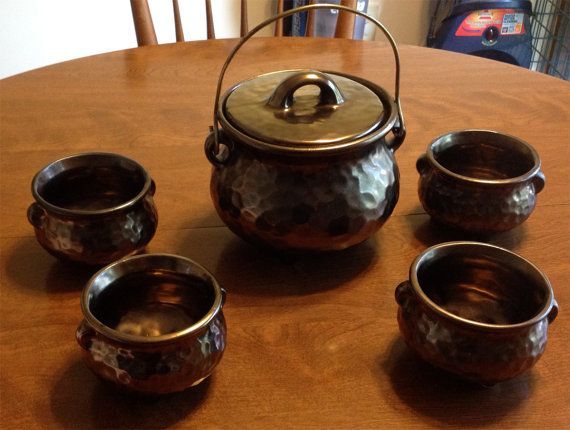 Detail Cauldron Soup Bowl Set Nomer 2