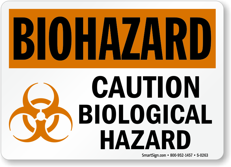 Detail Caution Biohazard Sign Nomer 20