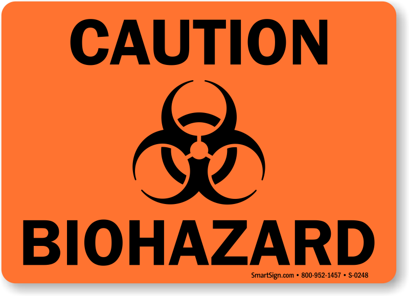 Detail Caution Biohazard Sign Nomer 45