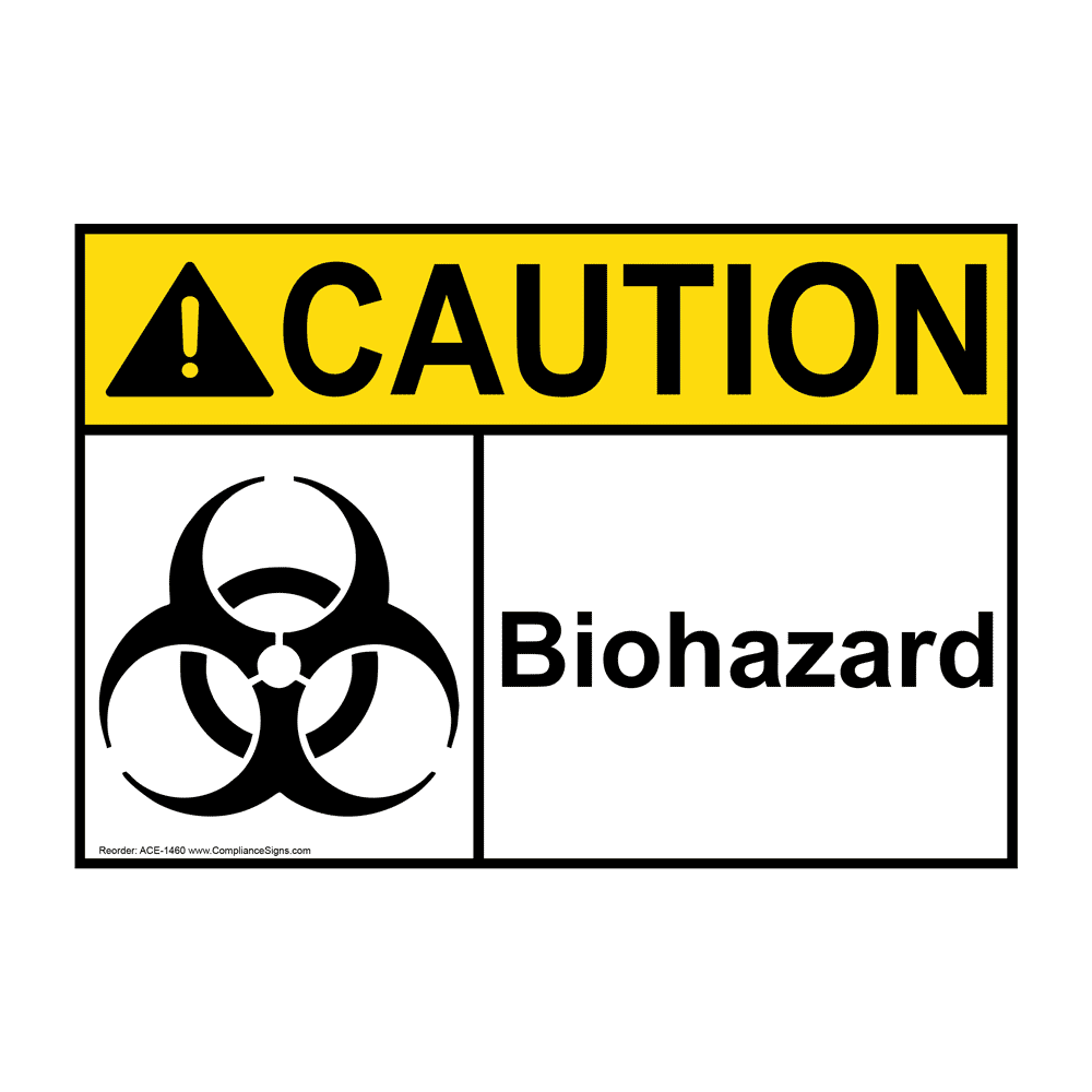 Detail Caution Biohazard Sign Nomer 6