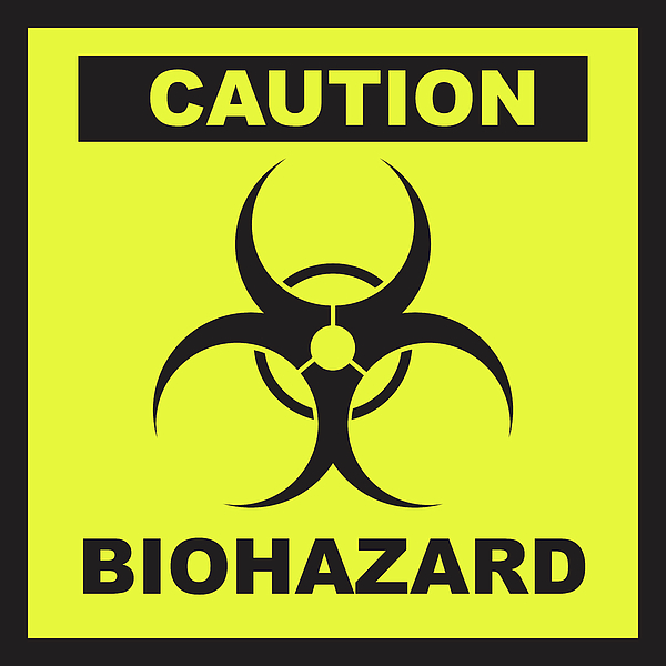 Detail Caution Biohazard Sign Nomer 8