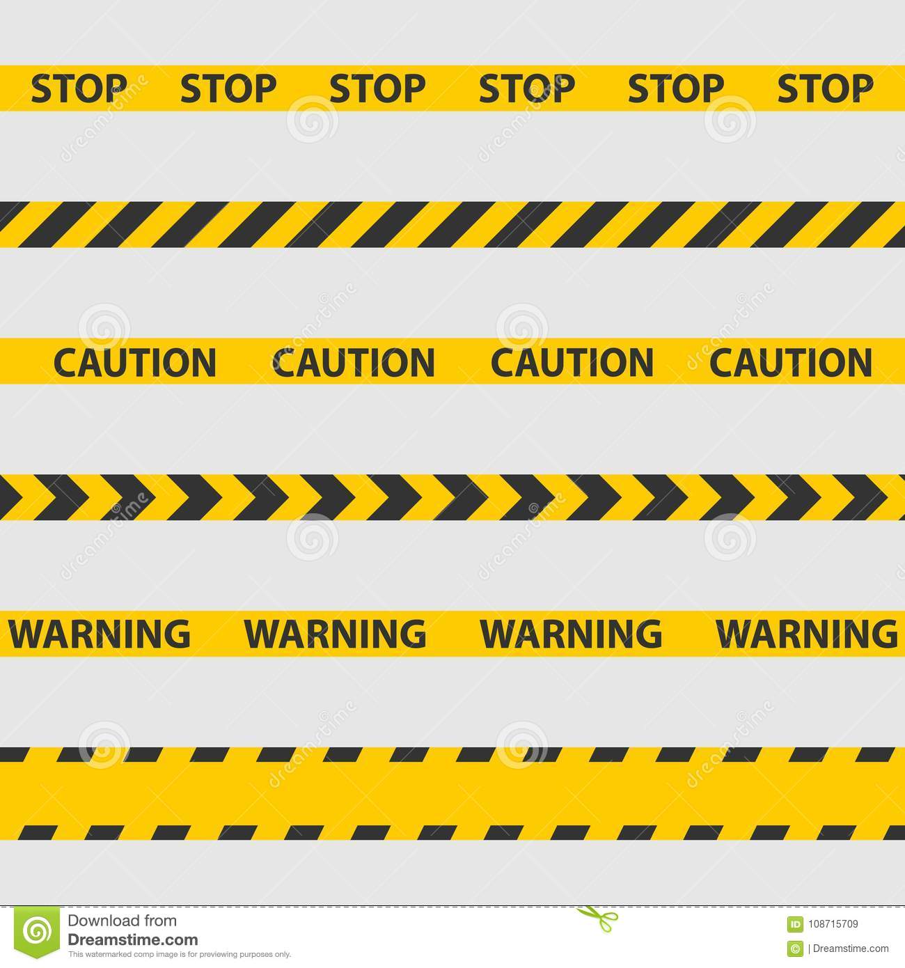 Detail Caution Line Nomer 25
