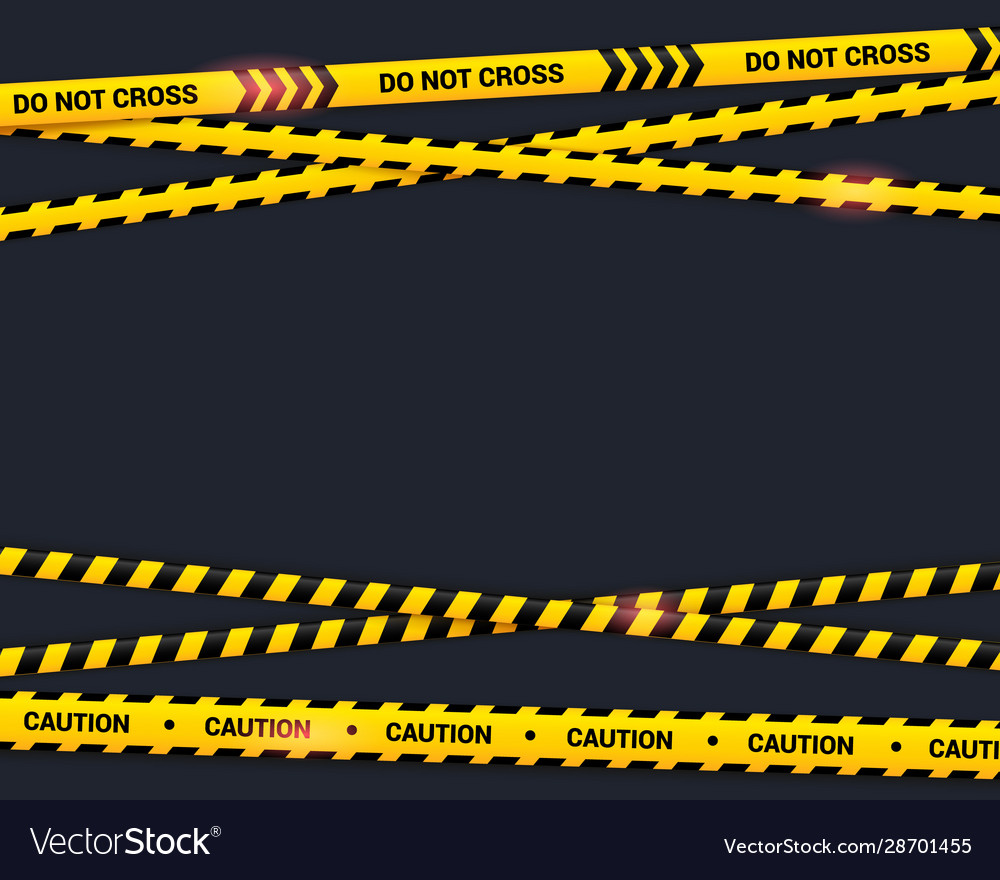 Caution Tape Background - KibrisPDR