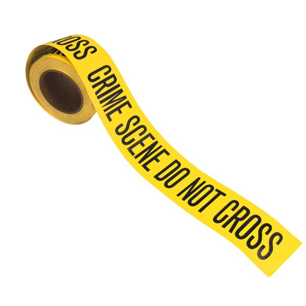 Detail Caution Tape Crime Scene Nomer 55