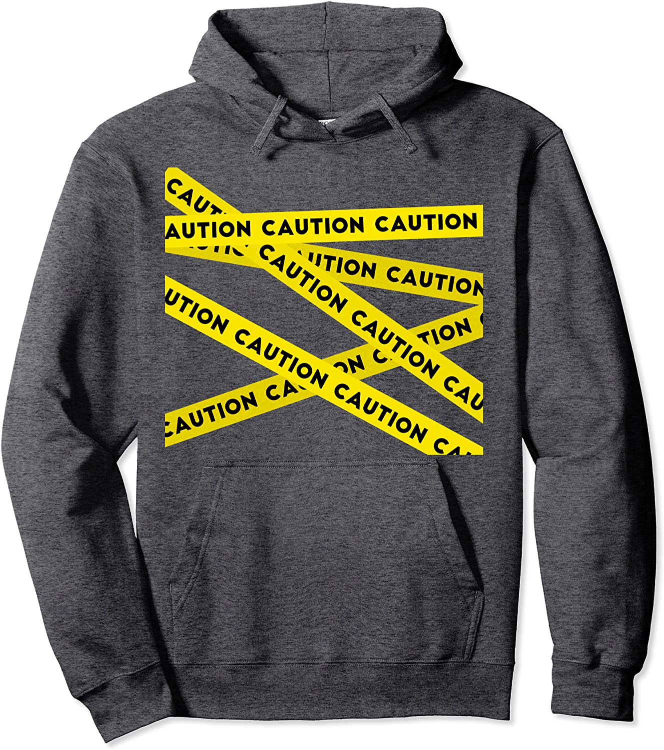 Detail Caution Tape Hoodie Nomer 18