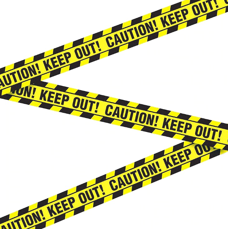 Detail Caution Tape Transparent Nomer 26