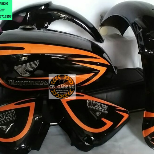 Detail Cb Racing Hitam Nomer 55